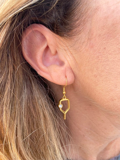 Paddle Bling Earrings