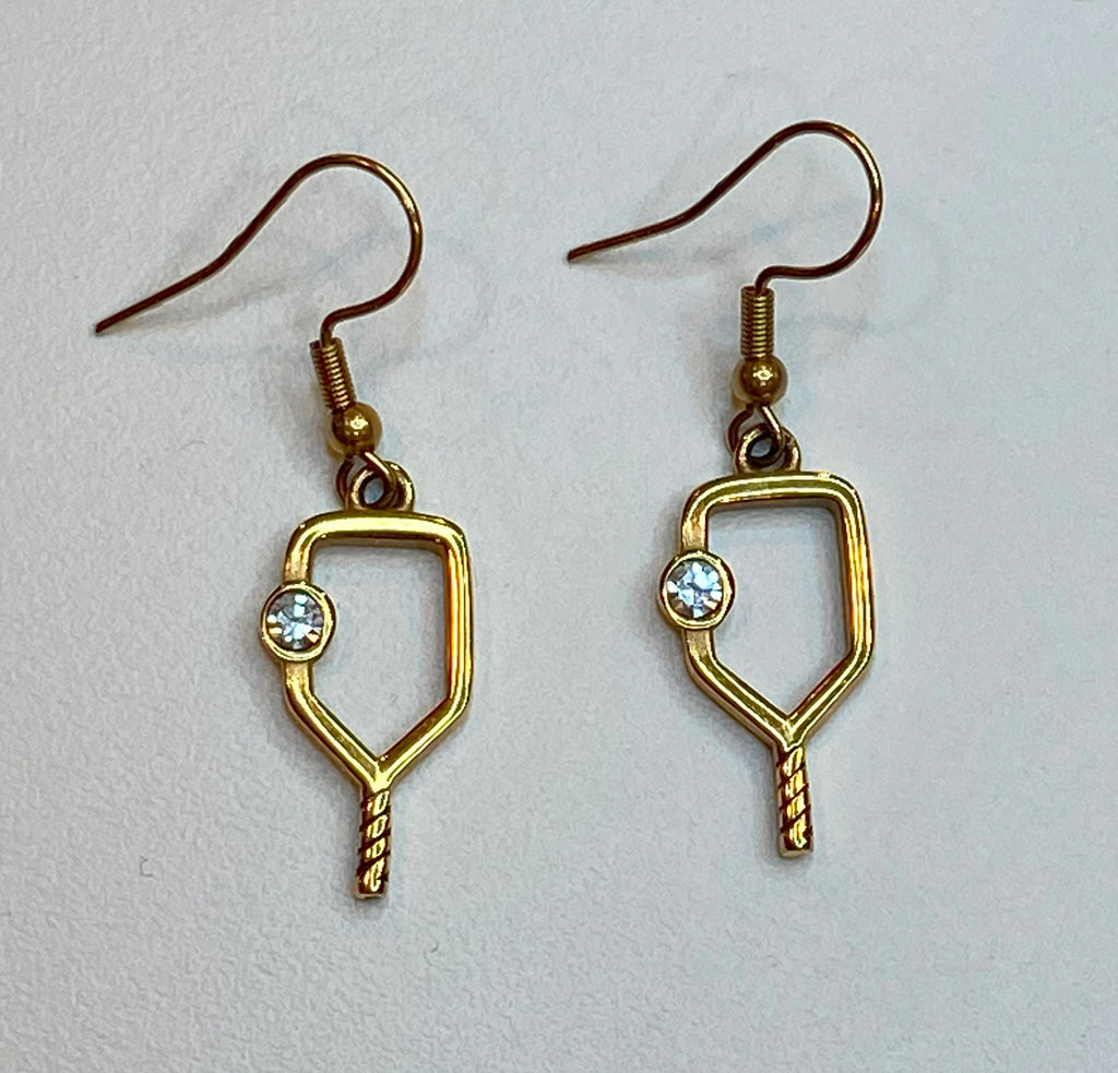 Paddle Bling Earrings