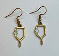 Paddle Bling Earrings