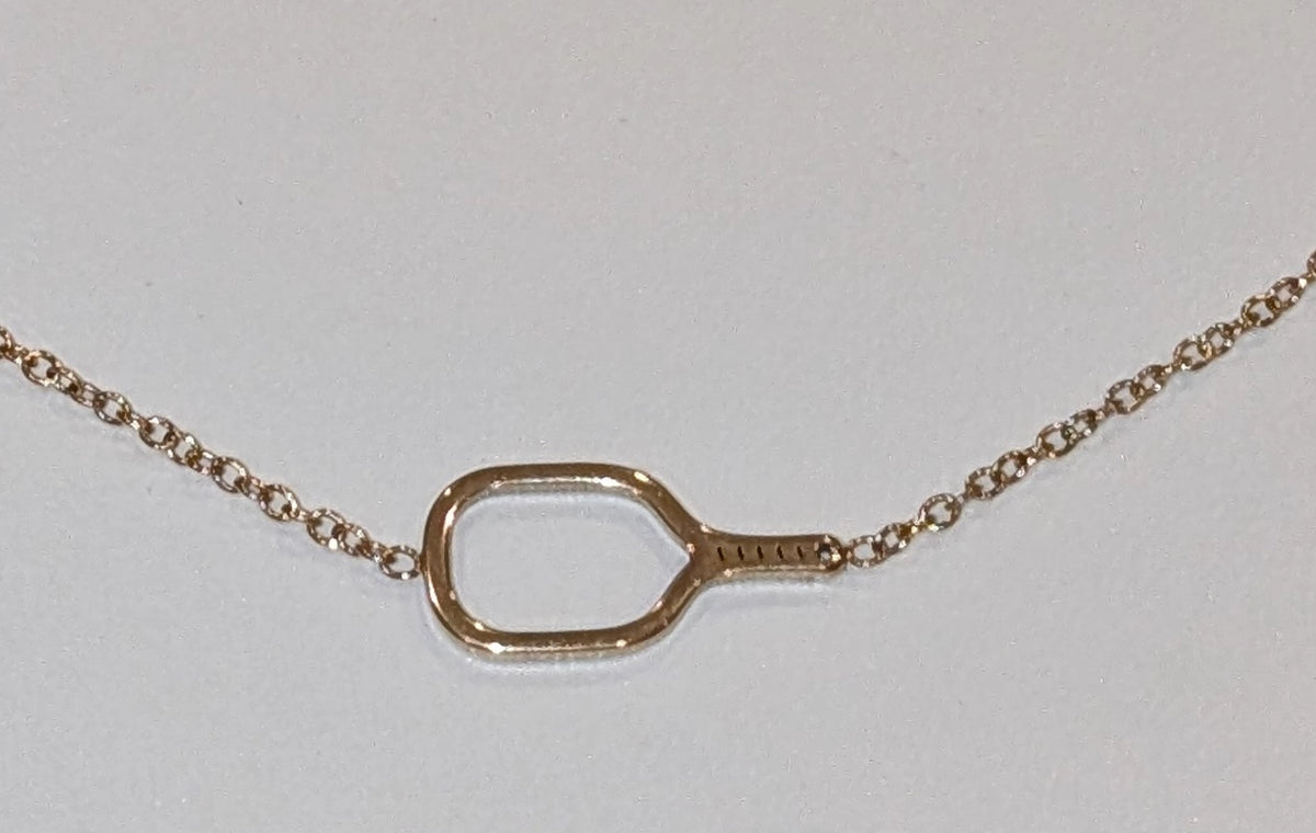 Paddle Silhouette Necklace