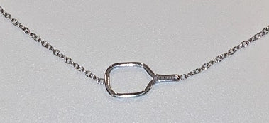 Paddle Silhouette Necklace