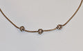 Triple Ball Bling Necklace