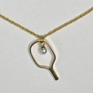 Paddle Pearl Necklace