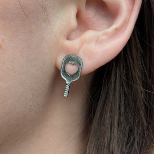 Paddle Heart Earrings